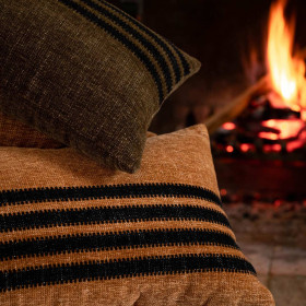 Housse de Coussin Rayé ANTA 