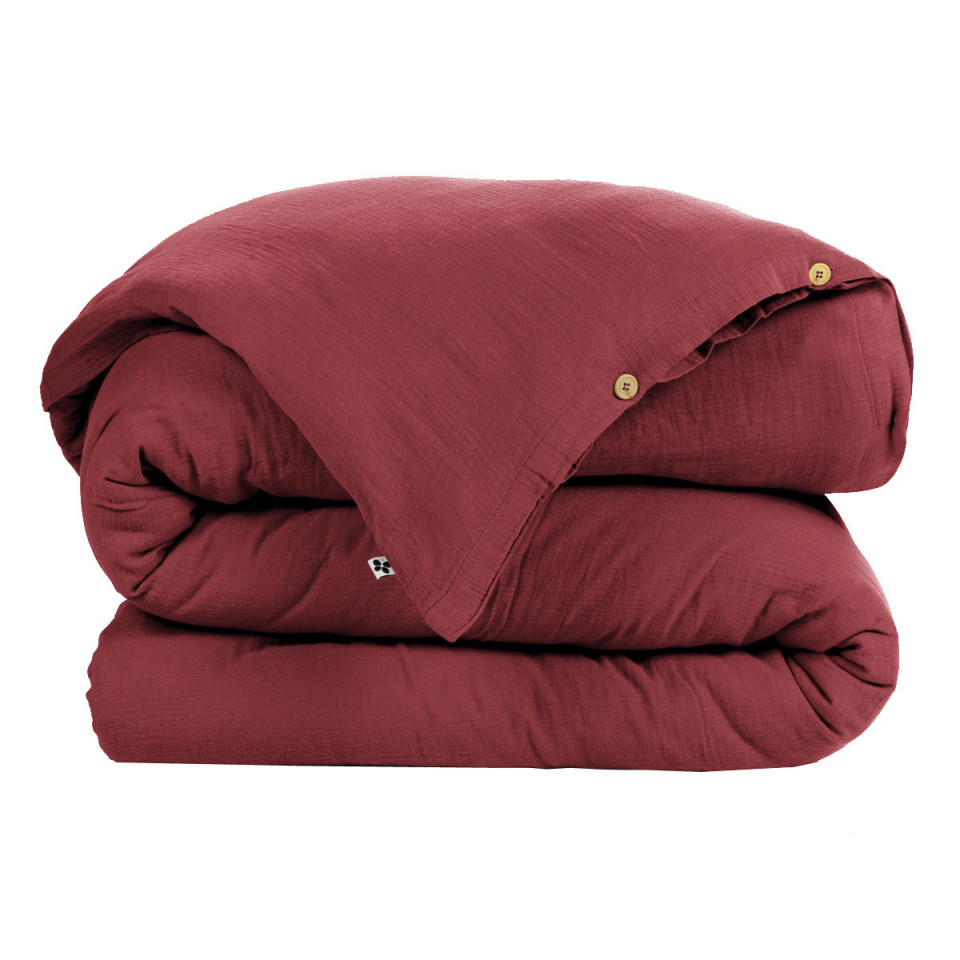 Housse de Couette en Gaze de Coton GAÏA  