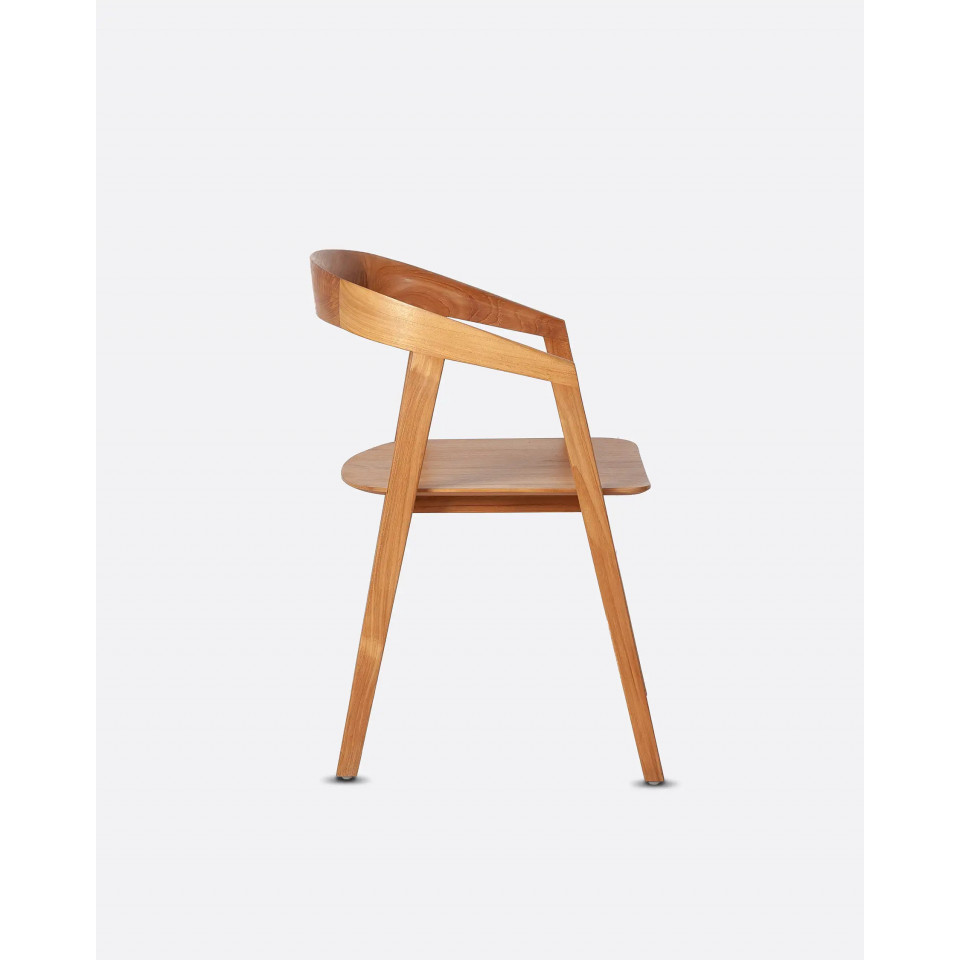 Chaise en teck ARC Naturel