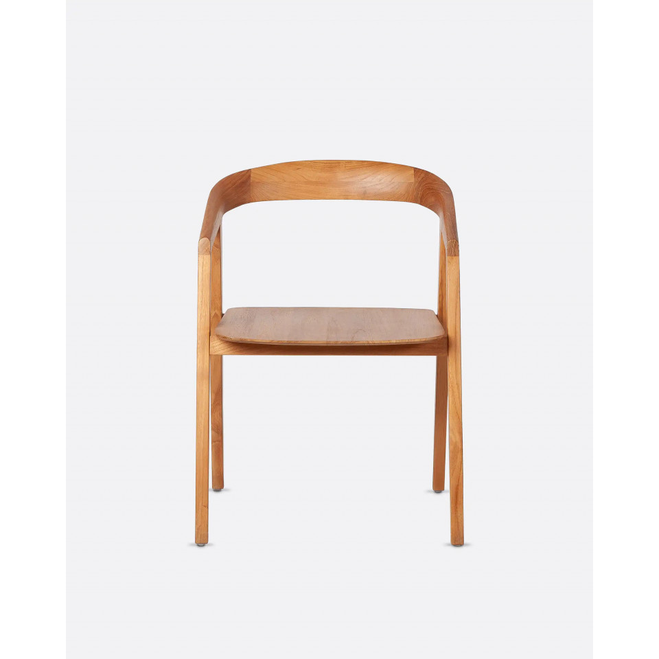 Chaise en teck ARC Naturel
