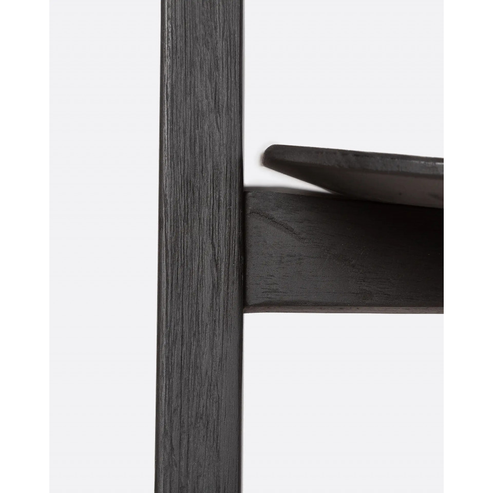 Chaise en teck ARC Noir