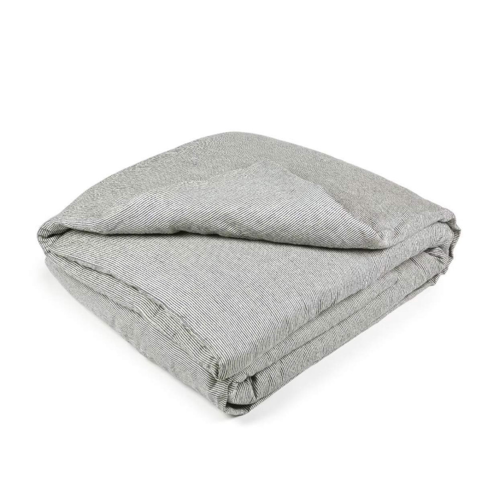 Housse de Couette en Lin The Workshop Stripe  