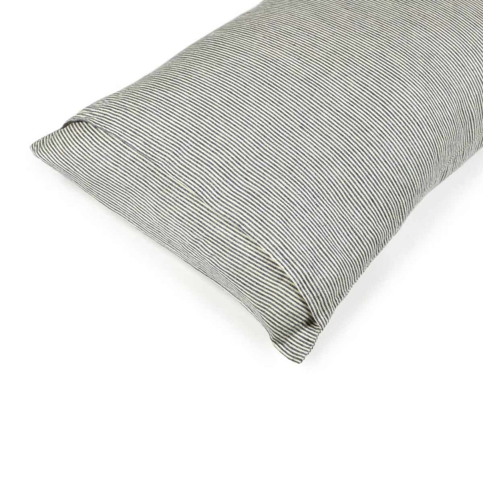 Taie d'Oreiller en Lin The Workshop Stripe  