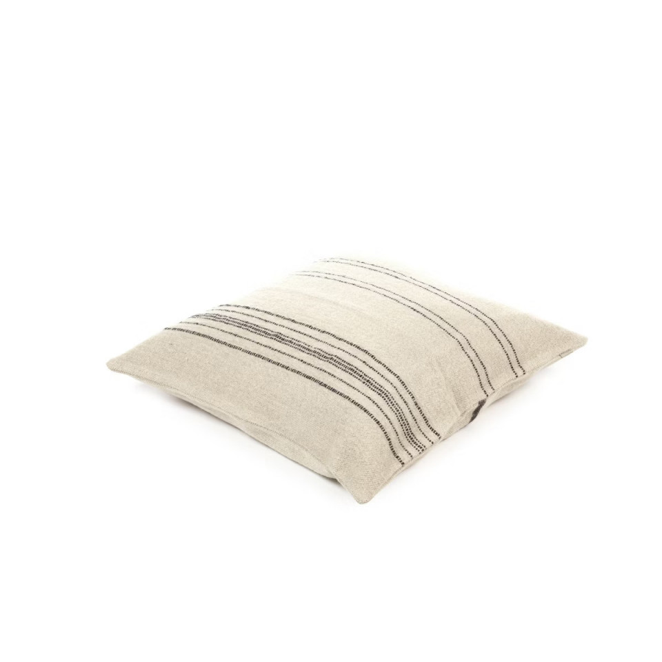 Housse de Coussin en Lin et Laine The Moroccan Stripe  