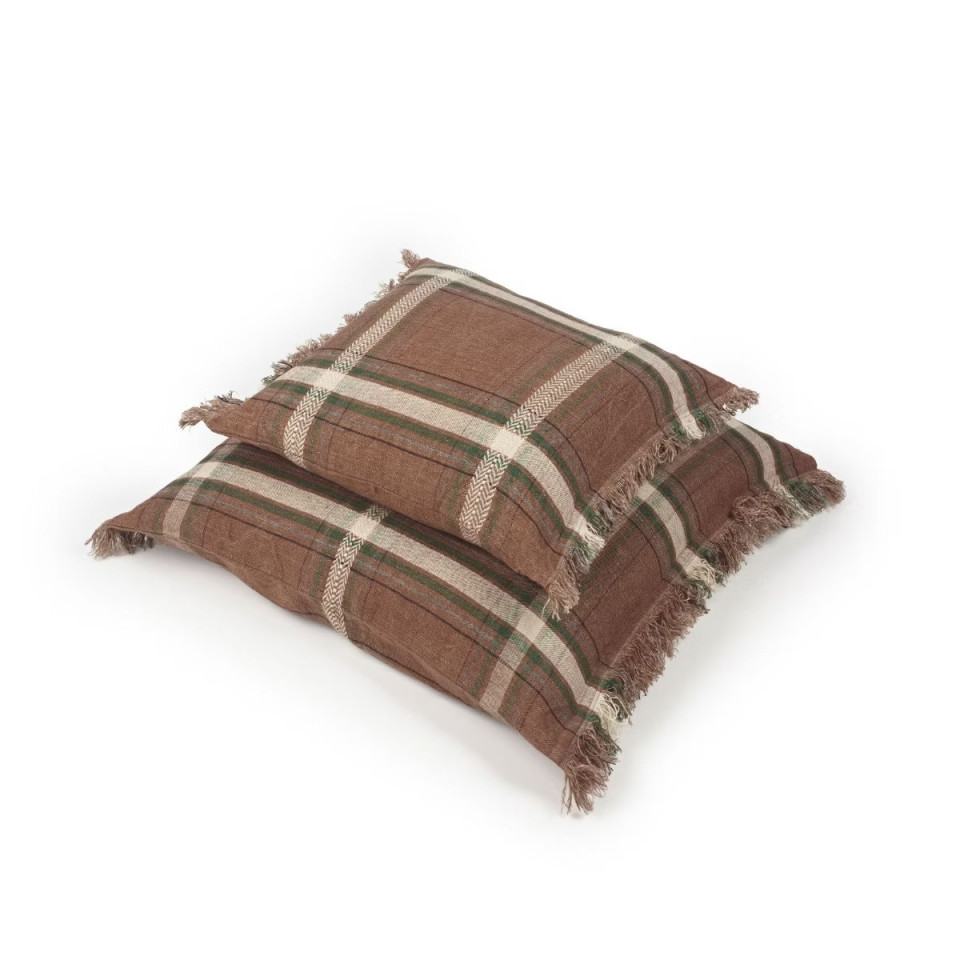 Housse de Coussin en Lin Rowan  