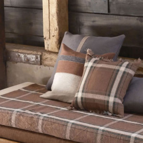 Housse de Coussin en Lin Rowan