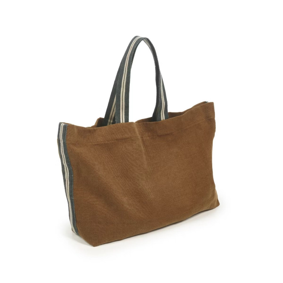 Sac Porter Épaule en Lin Miles  