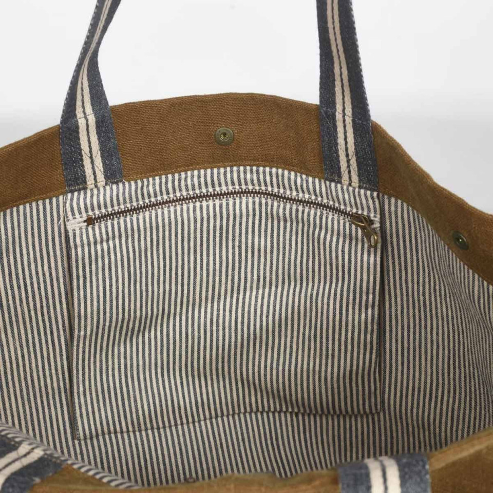 Sac Porter Épaule en Lin Miles  
