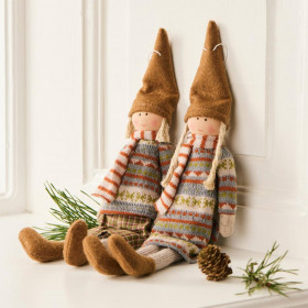 Les assistants du Père Noël Solveig et Sigurd - Ib Laursen