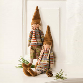 Les assistants du Père Noël Solveig et Sigurd - Ib Laursen