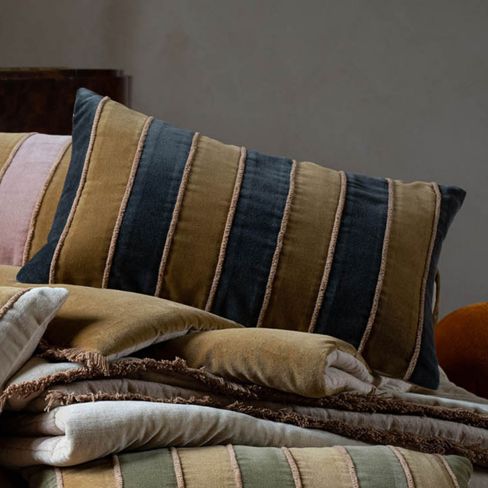 Housse de Coussin Rayures KANDY