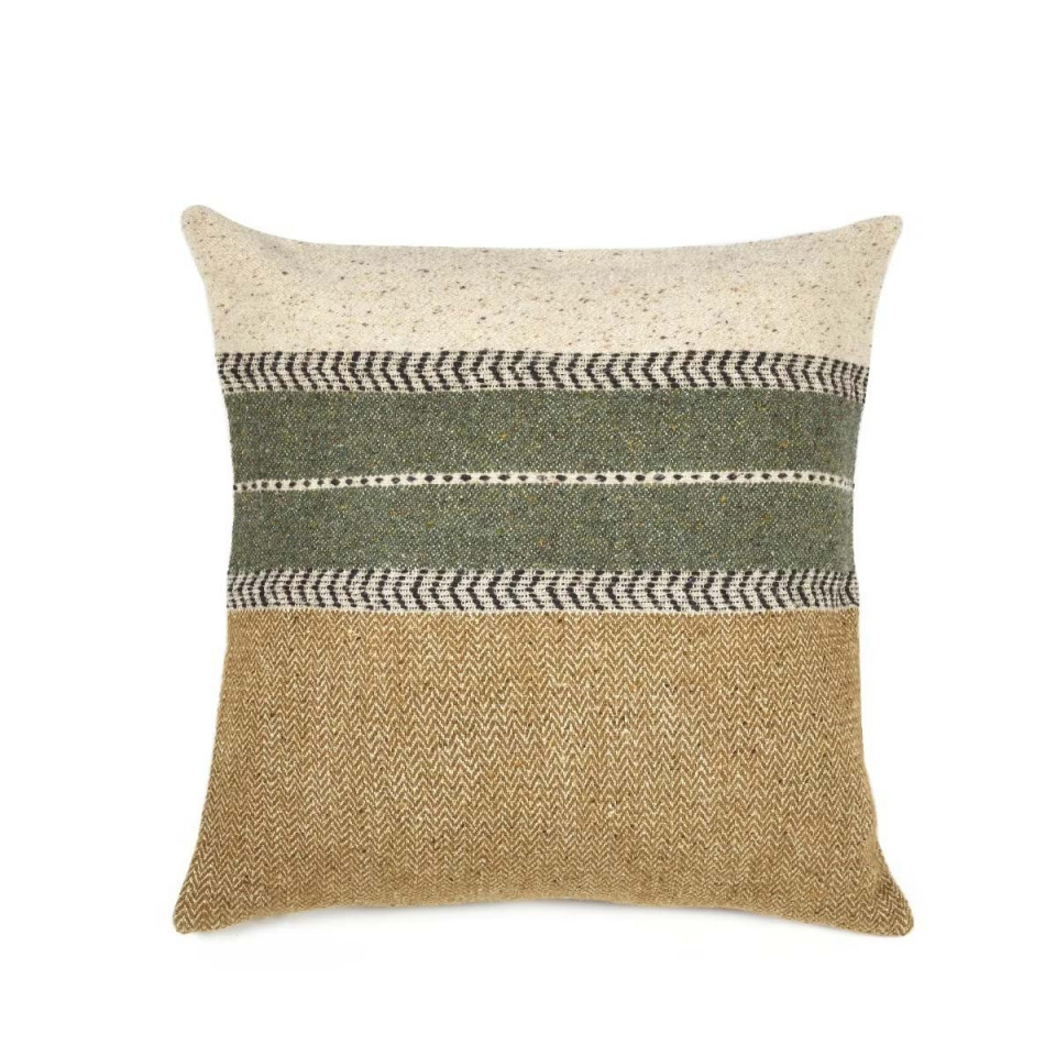 Housse de Coussin en Laine Mélangée Montana  