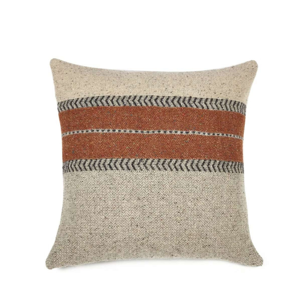 Housse de Coussin en Laine Mélangée Montana  