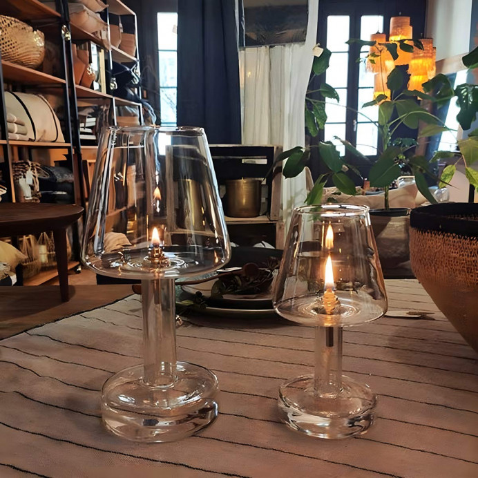 Impression Lin Lampe à huile décorative Dining