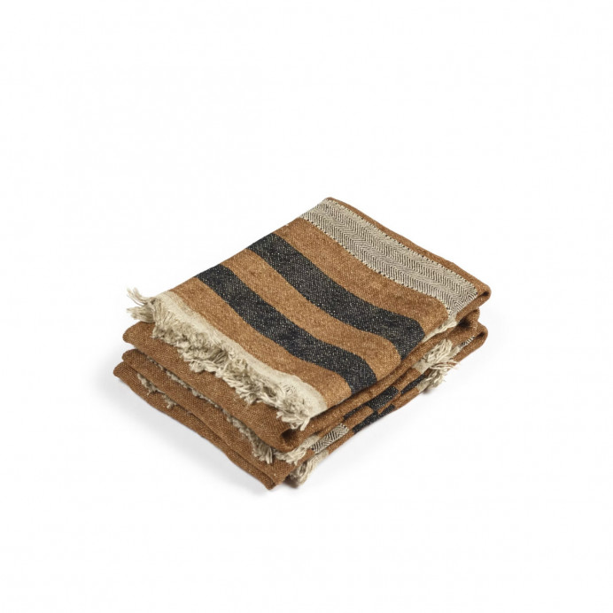 Serviette ou Fouta en Lin The Belgian Towel - Libeco | Impression lin