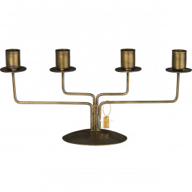 Bougeoir métal 4 bougies diam 2,2cm - Ib Laursen