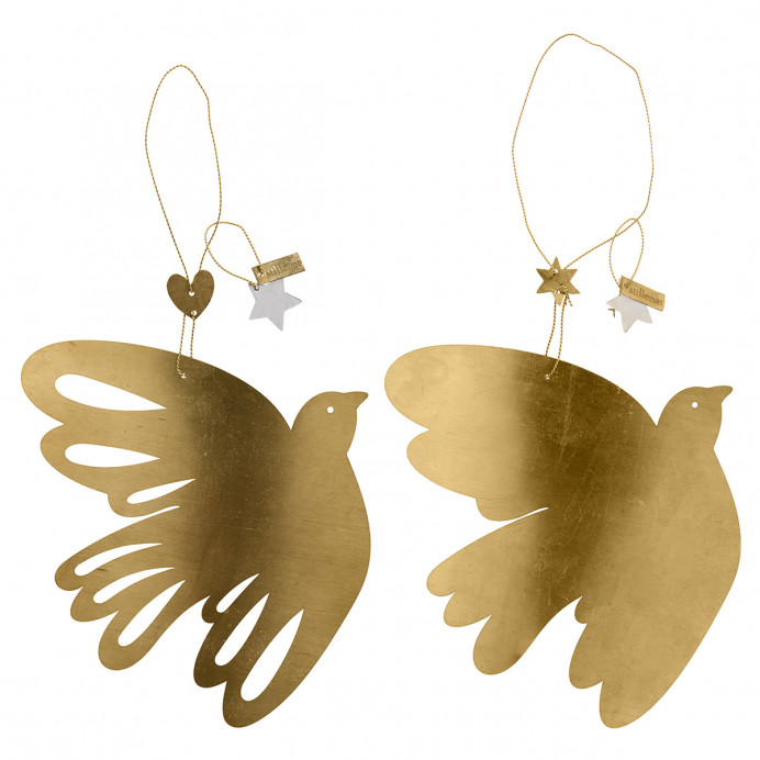 Set de 2 Oiseaux Gloria à suspendre - IB Laursen