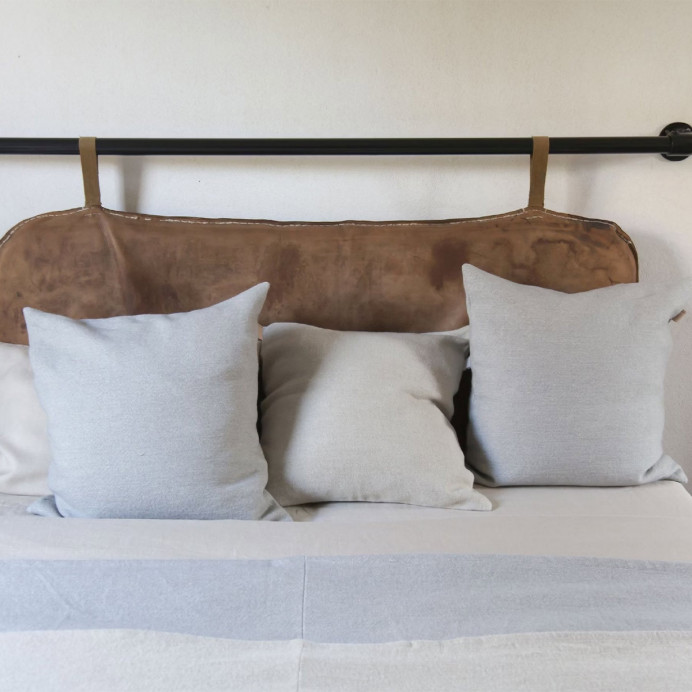 Couvre-Lit Lin et Laine Shetland  