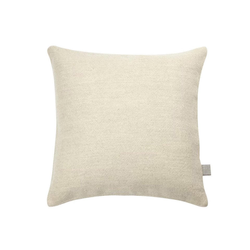 Housse de Coussin Lin et Laine Shetland  