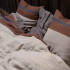 Housse de Coussin Lin et Laine Sienna  