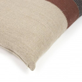 Housse de Coussin Lin et Laine The Highland Stripe