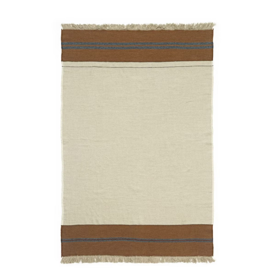 Plaid Lin et Laine The Highland Stripe