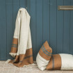 Plaid Lin et Laine The Highland Stripe