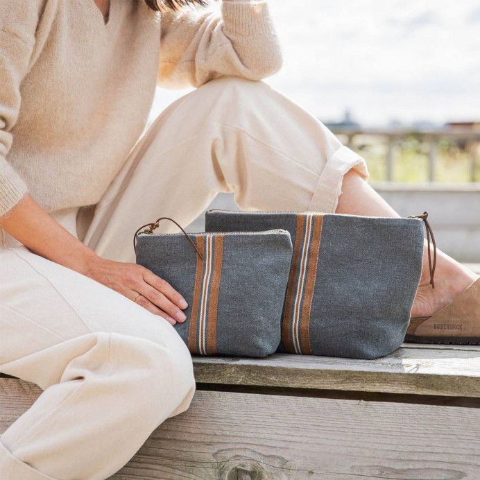 Trousse de Toilette en Lin Atlas