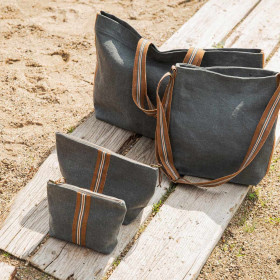 Pochette en Lin Atlas