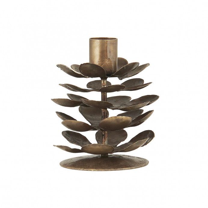 Bougeoir métal pomme de pin - Ib Laursen