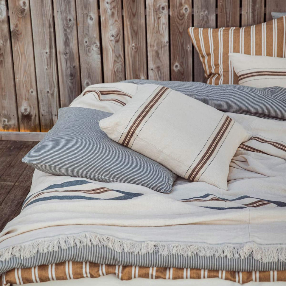 Couvre-Lit en Lin Vourkari