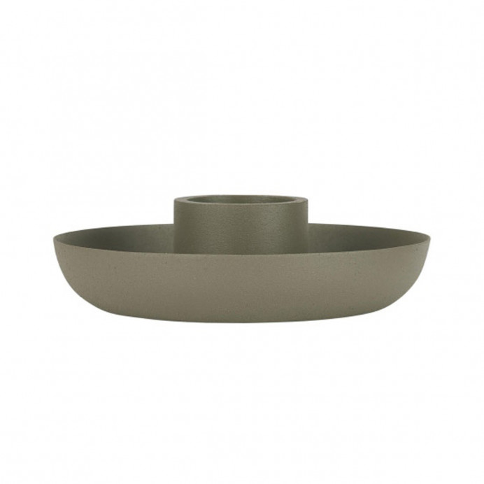 Ib Laursen Bougeoir en aluminium