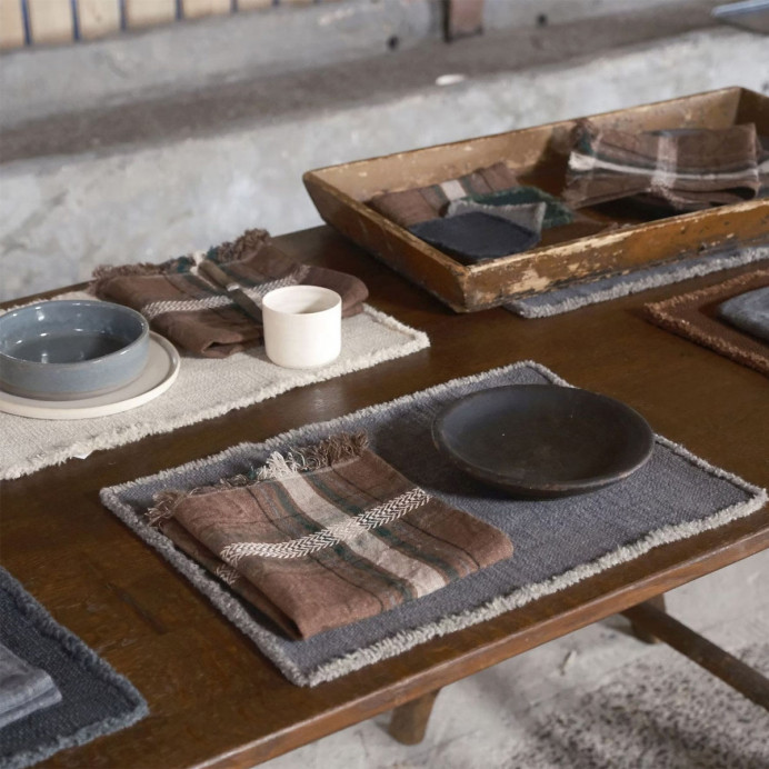 Set de Table Lin et Laine Jasper  