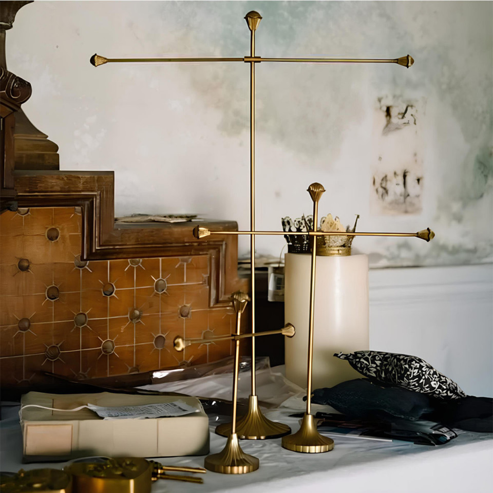 Présentoir Bijoux Doré