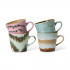 Set 4 Mugs Céramique CAPPUCINO DADA - 70S