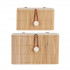Set de 2 Boîtes de Rangement Bamboo