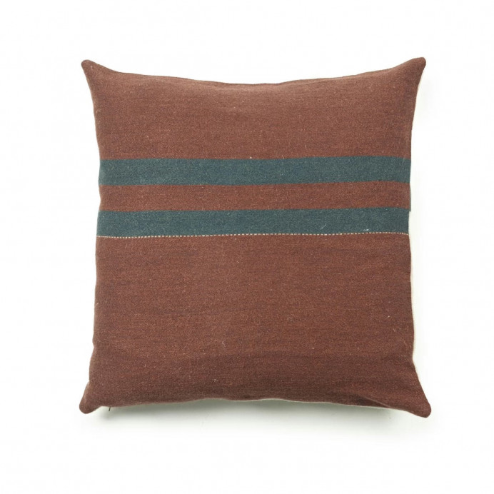 Housse de Coussin Lin et Laine Juniper