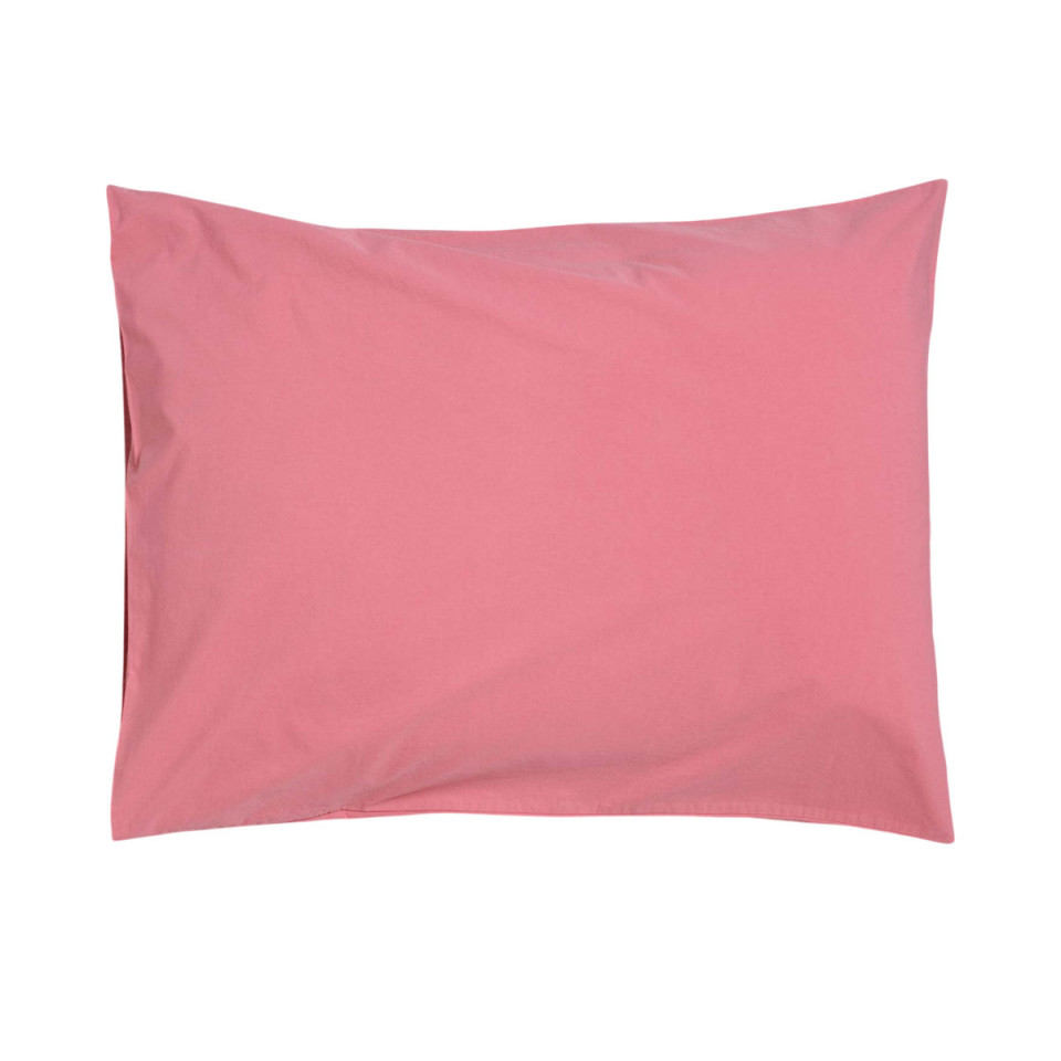 Taie d'Oreiller Percale de Coton BIO Céleste  