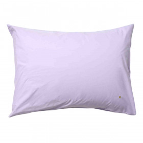 Taie d'Oreiller Percale de Coton BIO Céleste  