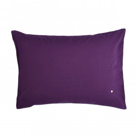 Taie d'Oreiller Percale de Coton BIO Céleste  