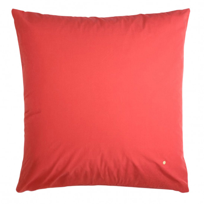 Taie d'Oreiller Percale de Coton BIO Céleste