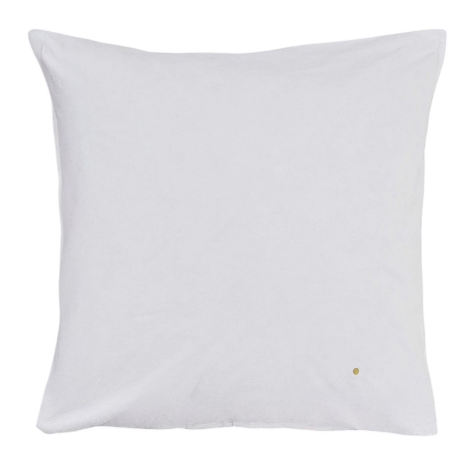 Taie d'Oreiller Percale de Coton BIO Céleste  