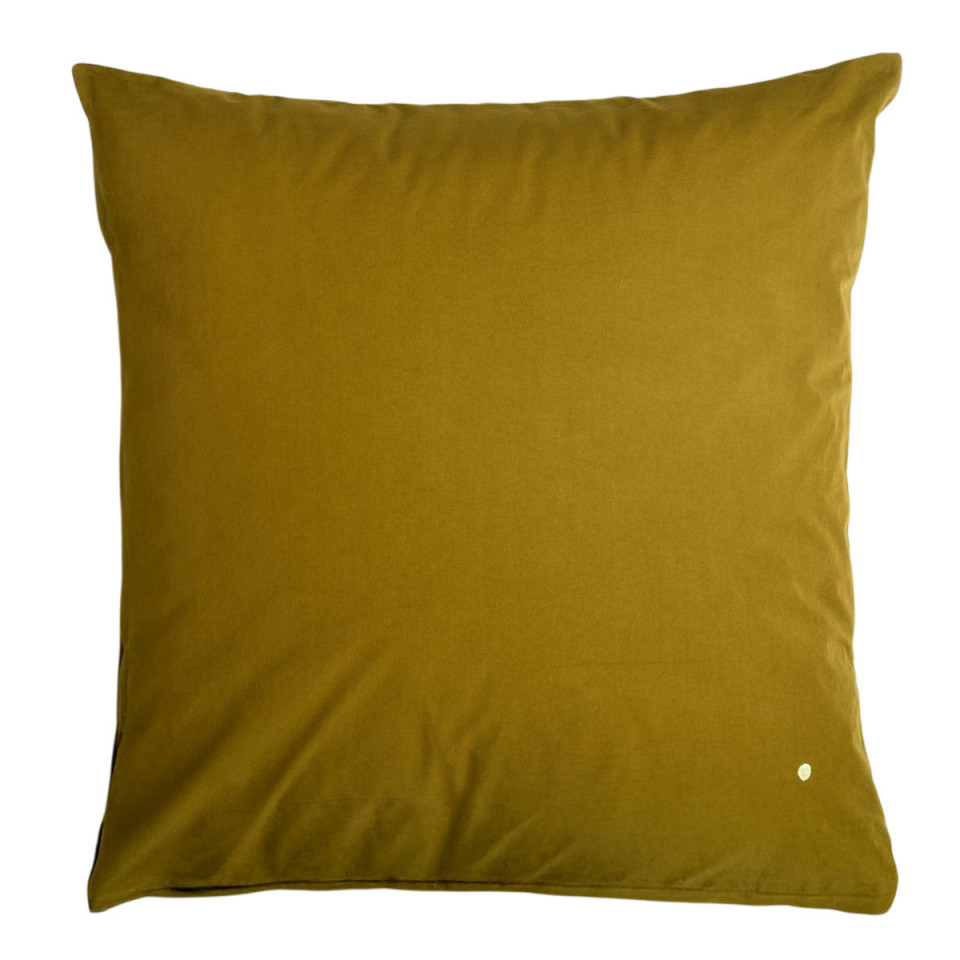 Taie d'Oreiller Percale de Coton BIO Céleste  