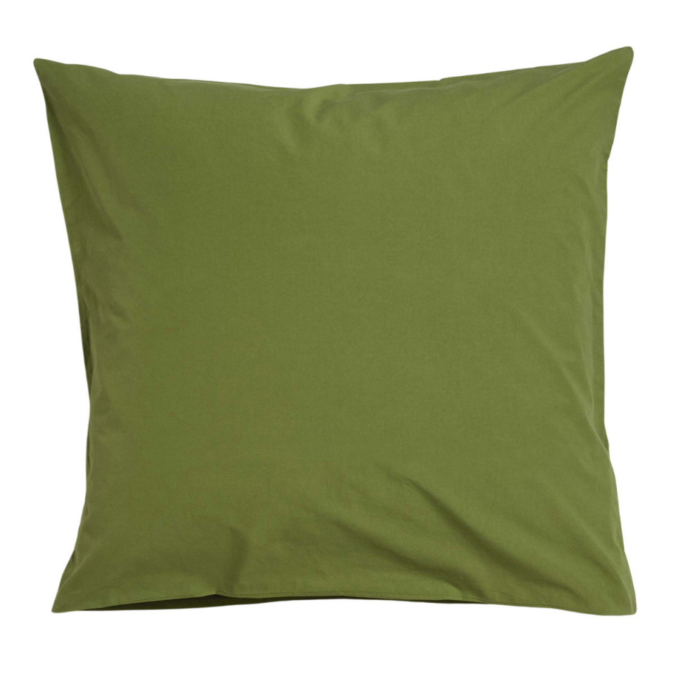 Taie d'Oreiller Percale de Coton BIO Céleste  