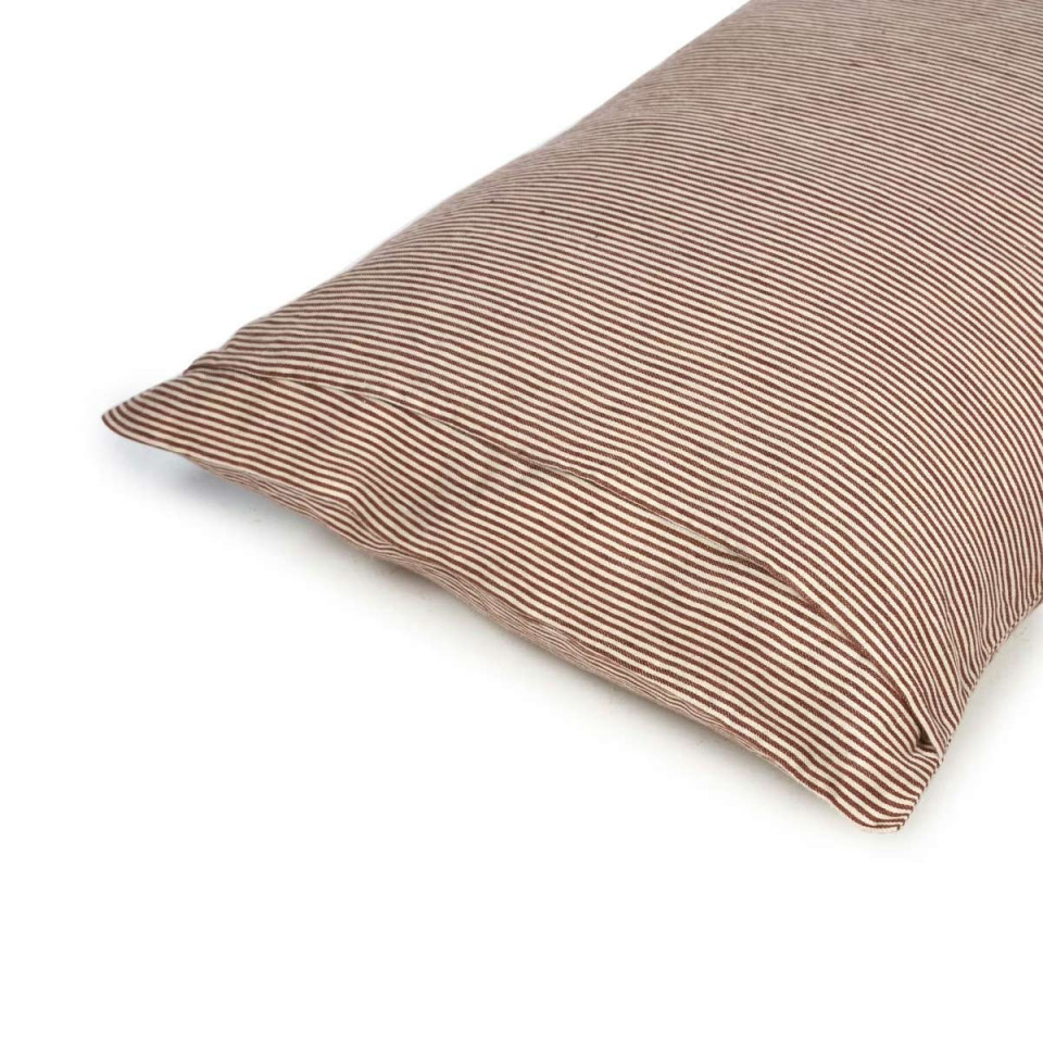 Taie d'Oreiller en Lin Swimmers Stripe  