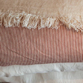 Housse de Couette en Lin Swimmers Stripe  