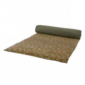 Housse d'Edredon en Lin Imprimé Petites Fleurs SAMARA  