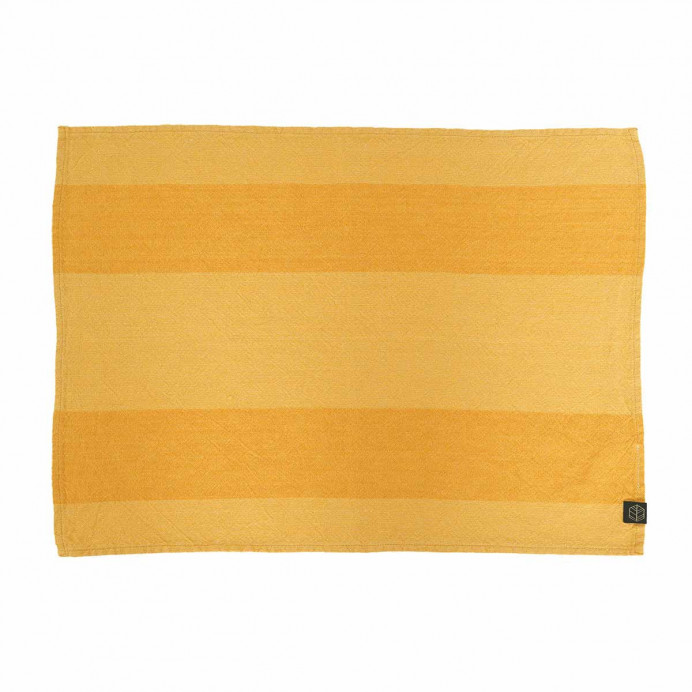 Serviette ou Set de Table Lin et Coton à Rayures SANTA CRUZ