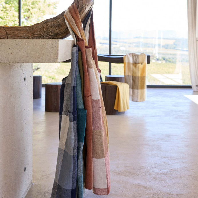 Tablier Japonais Lin et Coton SANTA CRUZ