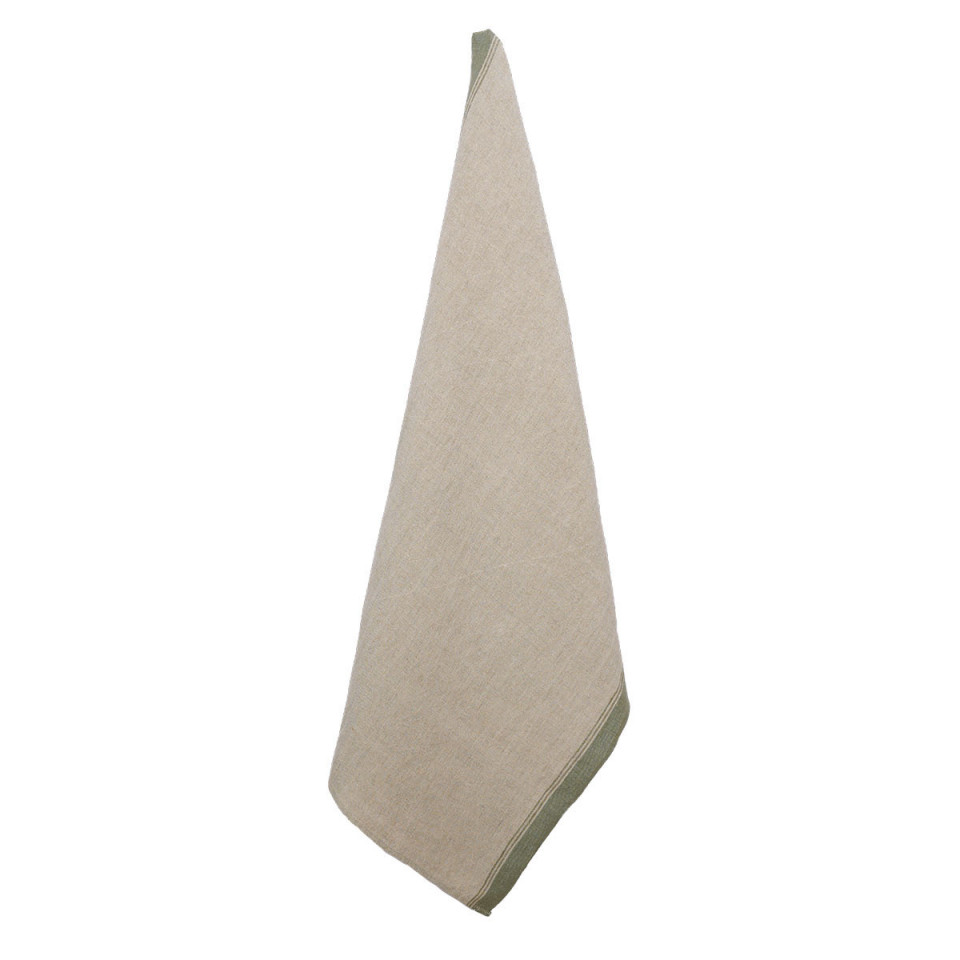 Torchon Lin et Coton Bord Coloré HAVANA 